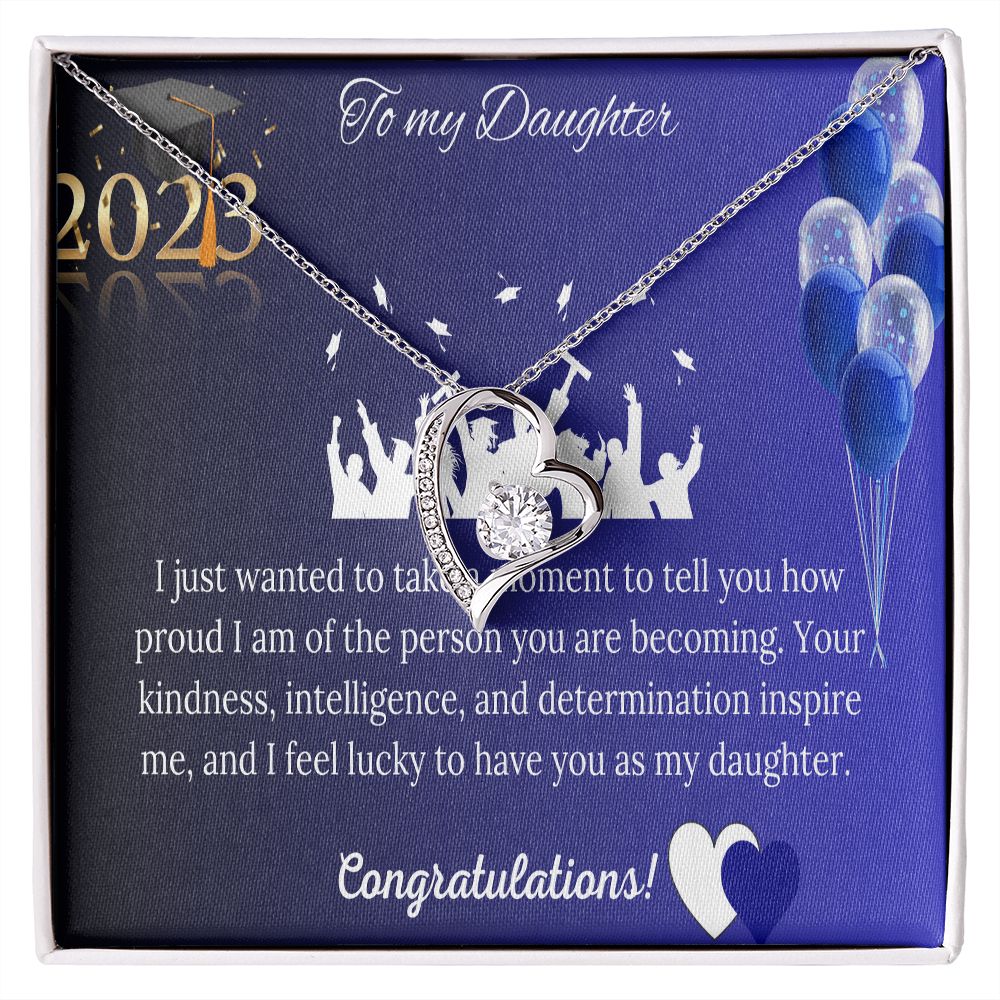 Forever Love Necklace/ Daughter Graduation