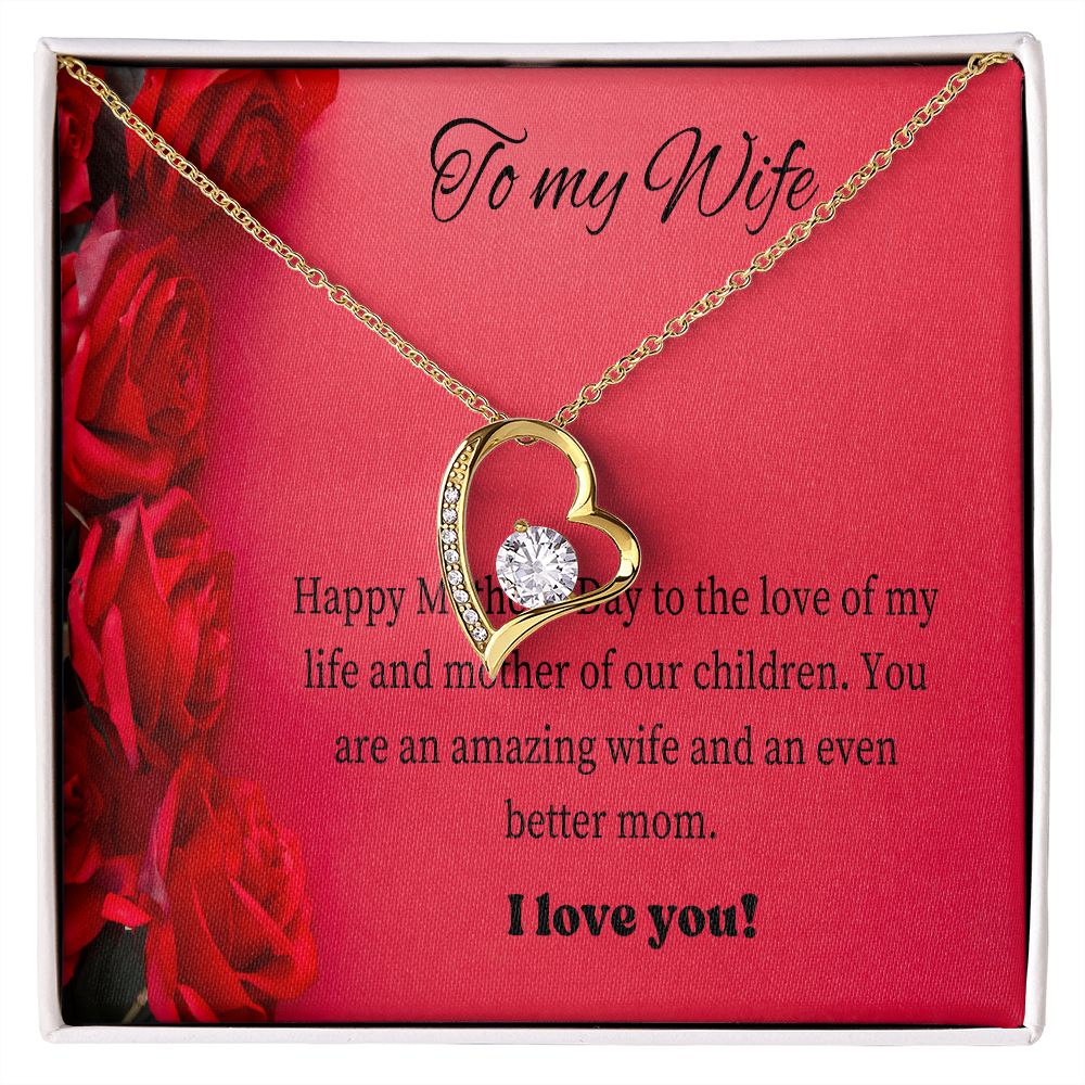 Forever Love Necklace/ To my Wife